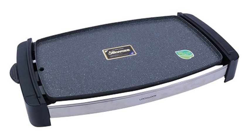 Vỉ nướng điện Lock&Lock EJG211BLK - Hàng chính hãng