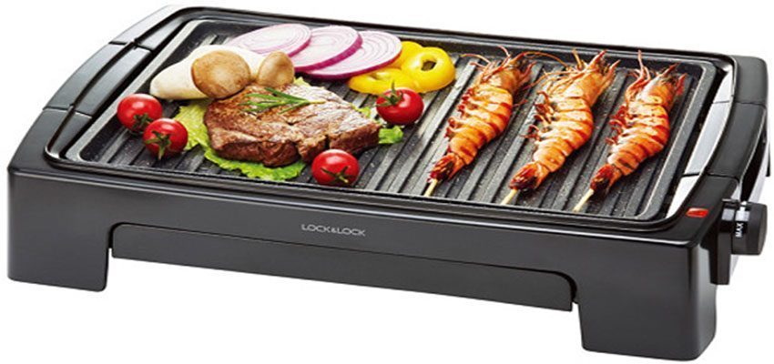 Vỉ nướng điện Lock&Lock EJK221 - Hàng chính hãng