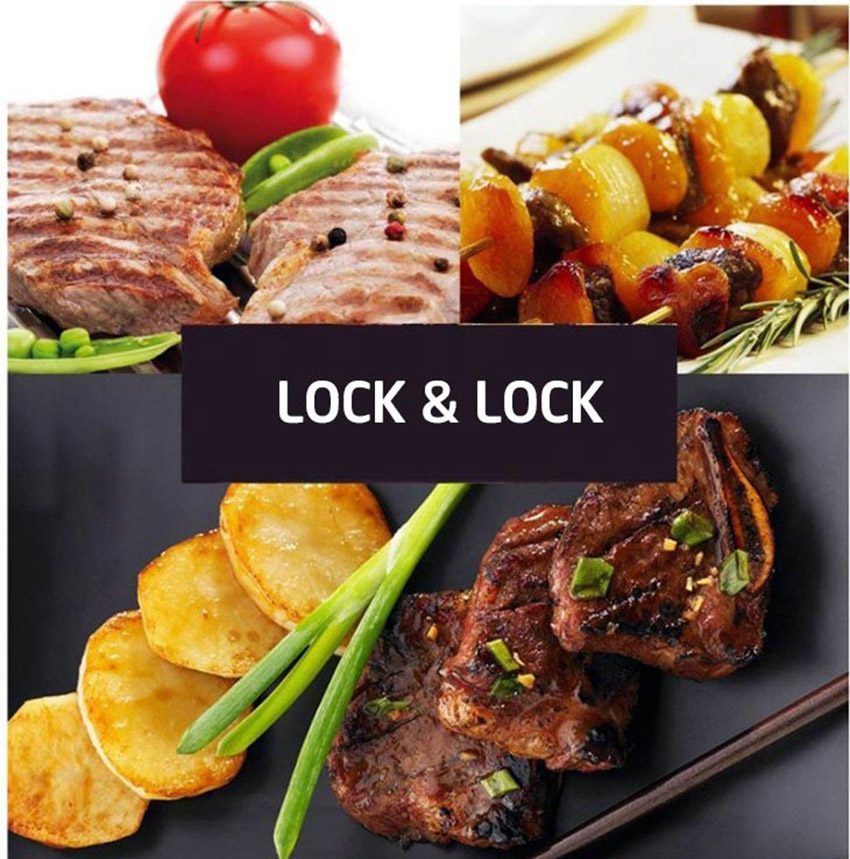 Vỉ nướng điện Lock&Lock EJK221 - Hàng chính hãng