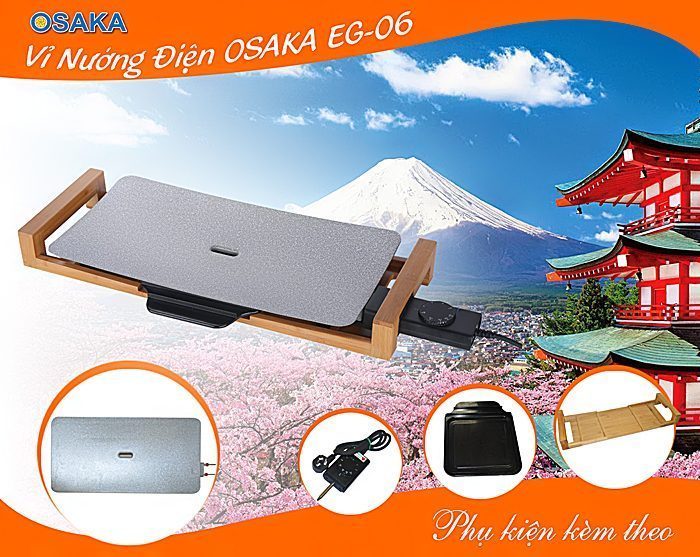 vĩ nướng điện Osaka EG-06