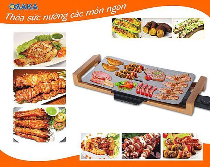 Mặt nướng của vĩ nướng điện Osaka EG-06
