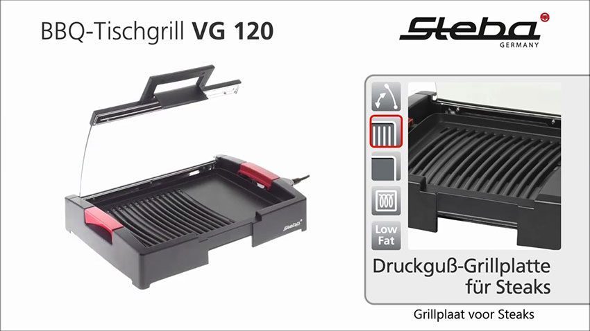 Vỉ nướng điện Steba VG 120 - Hàng chính hãng
