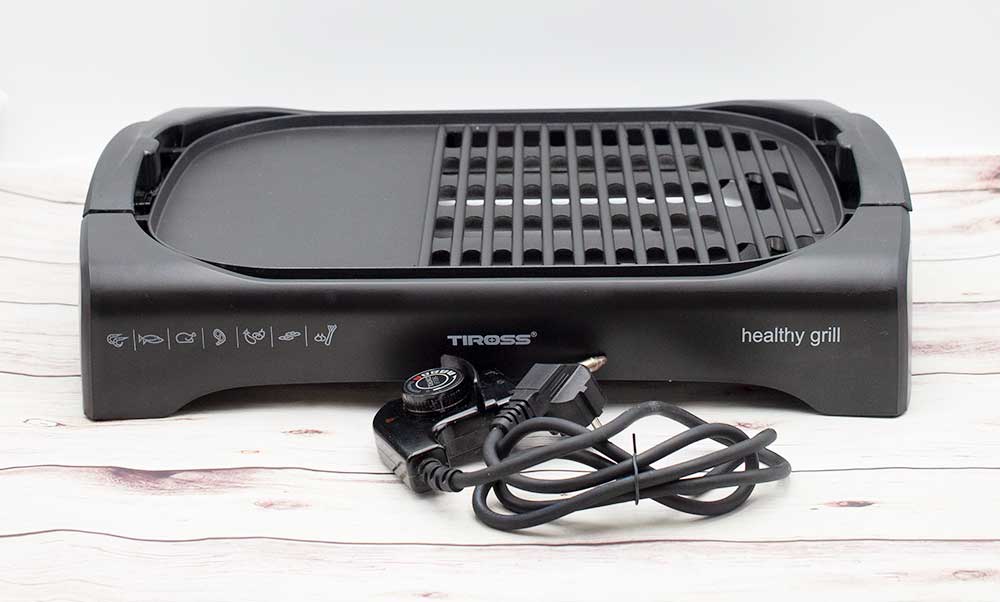 Vỉ nướng điện Tiross TS968 - Công suất 2000W - Hàng chính hãng