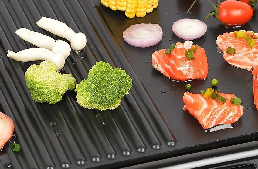 Vỉ nướng điện chống dính Happy Cook HGR-5295 - Hàng chính hãng