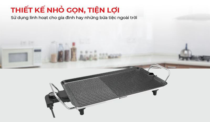 Vỉ nướng điện không khói Kuchenzimmer KUC012577 - Hàng chính hãng