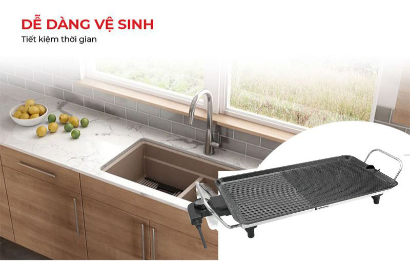 Vỉ nướng điện không khói Kuchenzimmer KUC012577 - Hàng chính hãng