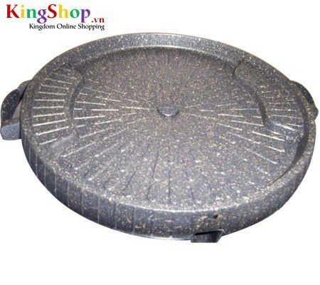 Vỉ nướng vân đá hoa cương Happy Cook HC-32BP - Đường kính 32cm - Hàng chính hãng