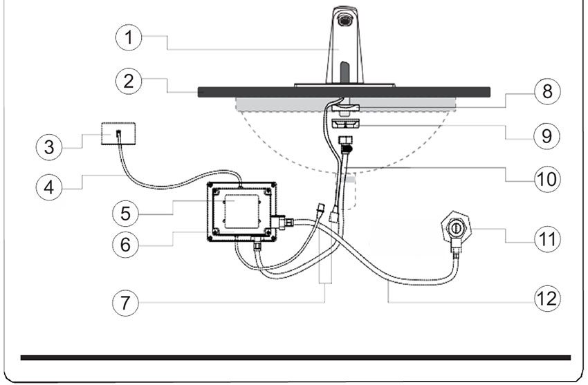 Vòi cảm ứng Smartech ST-101 - Hàng chính hãng