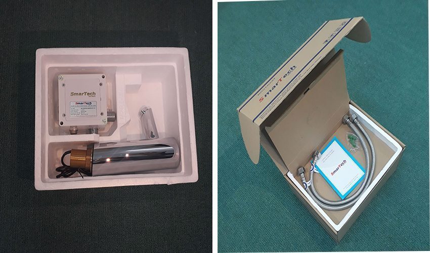 Chi tiết của vòi cảm ứng Smartech ST 106