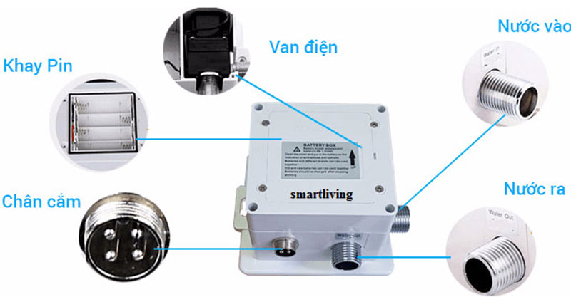 Vòi cảm ứng SmartLiving YM1011 - Hàng chính hãng
