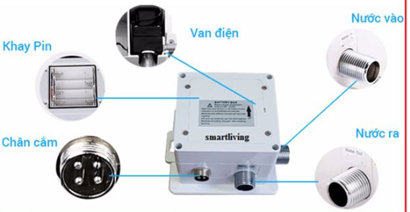 Vòi cảm ứng Smartliving YM102 - Hàng chính hãng