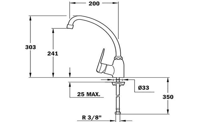 Vòi rửa bát Teka IN 912 - Hàng chính hãng