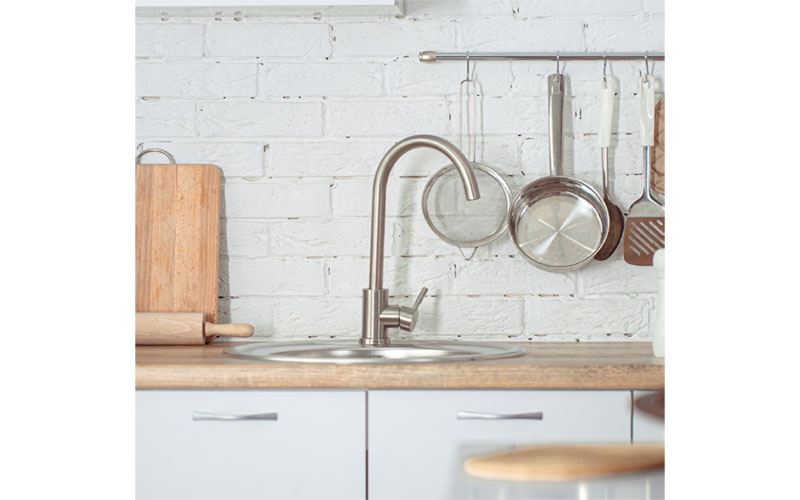 Vòi inox rửa chén Malloca K569-C - Hàng chính hãng