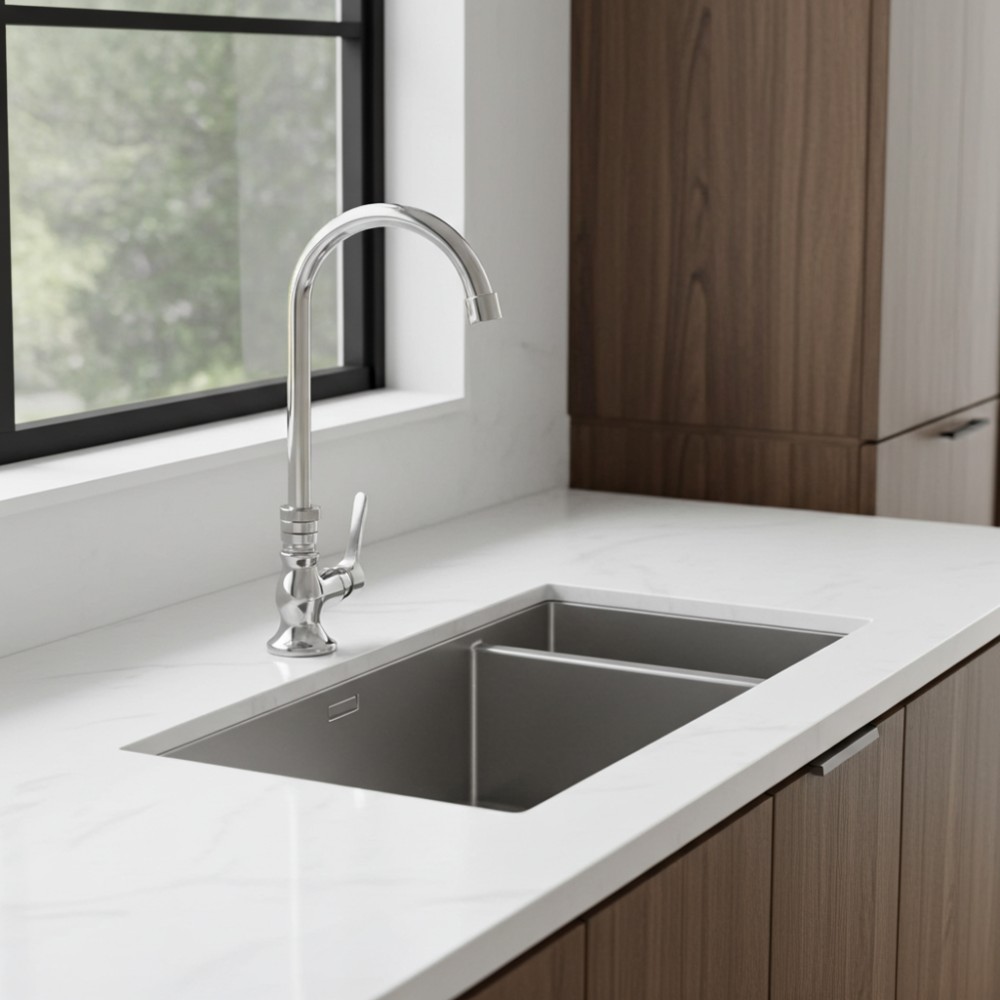 Thiết kế sang trọng, phù hợp với mọi phong cách bếp.