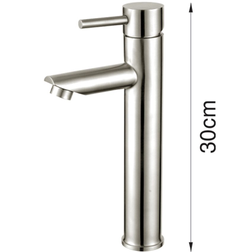 Kiểu dáng của vòi lavabo nóng lạnh inox Olaytoto KB-216SB