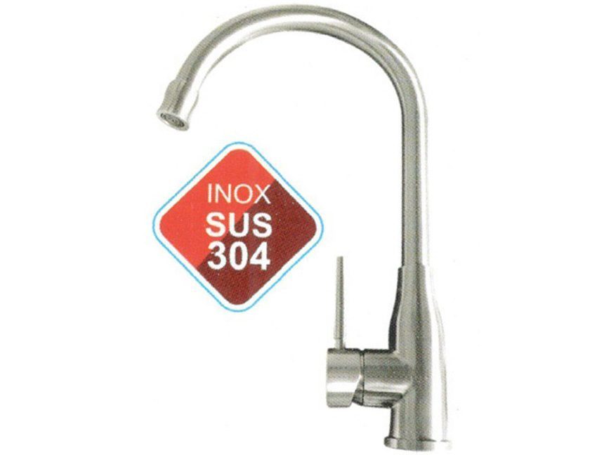 Vòi lavabo nóng lạnh inox Olaytoto KB-304S - Hàng chính hãng