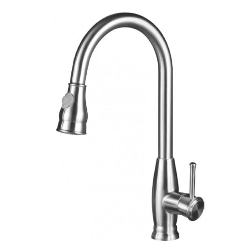 Vòi rửa nóng lạnh Inox Kaff KF-FC-8602 - Hàng chính hãng