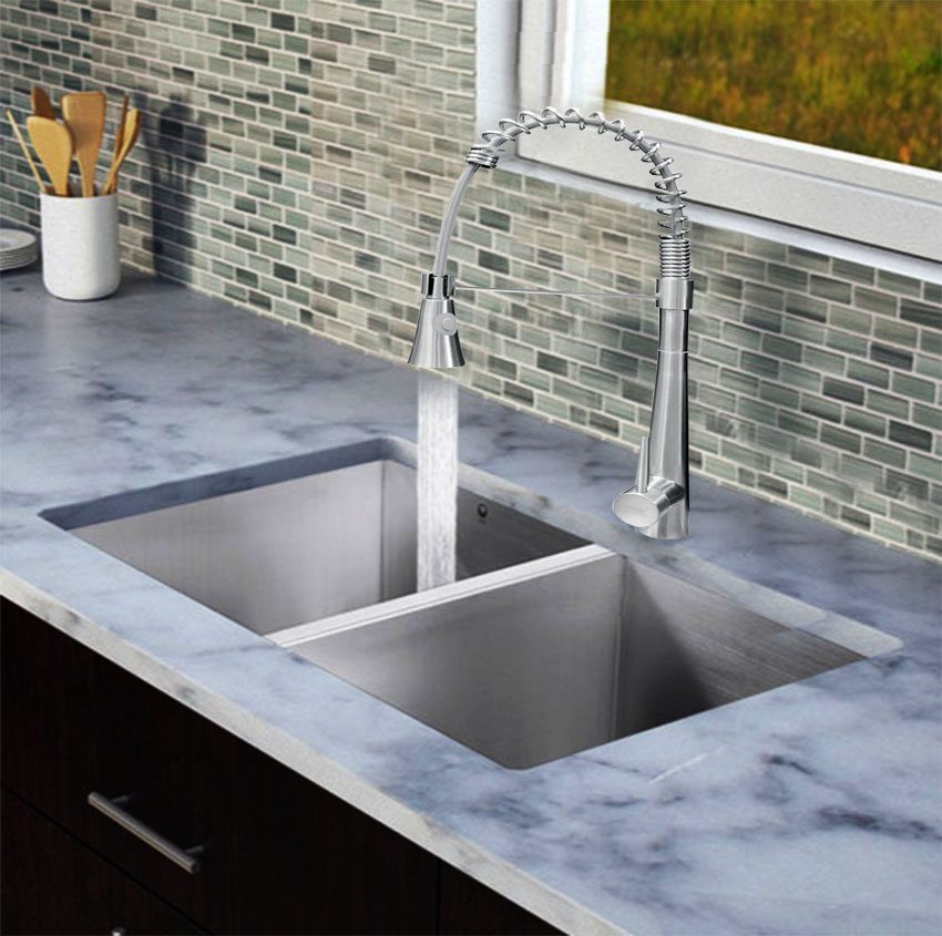 Vòi rửa bát Giovani GF-306DS - Hàng chính hãng