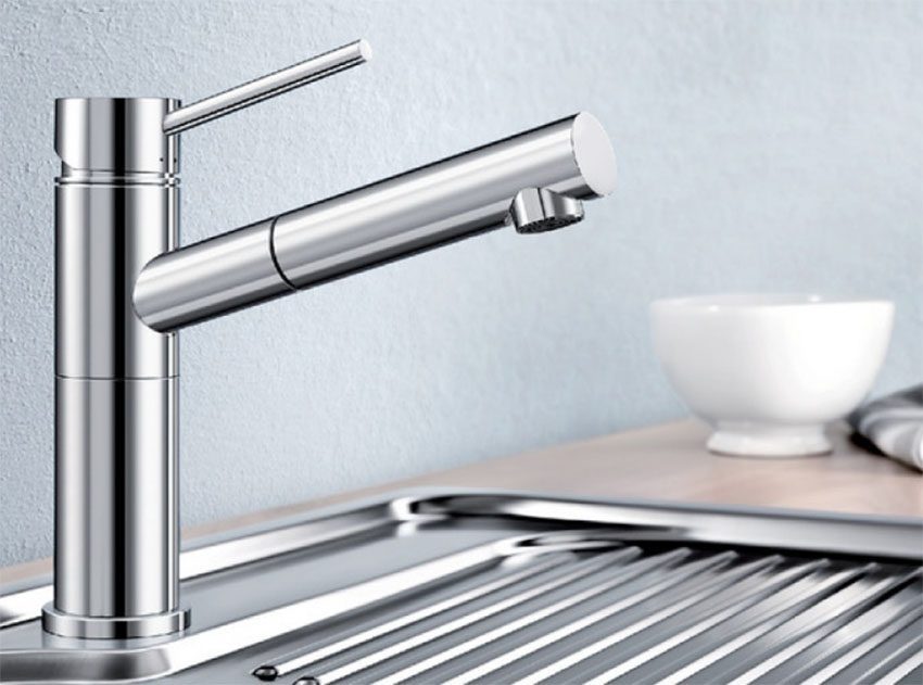 Vòi rửa bát Hafele Hadrian HT-C156 569.15.211 với thiết kế sang trọng