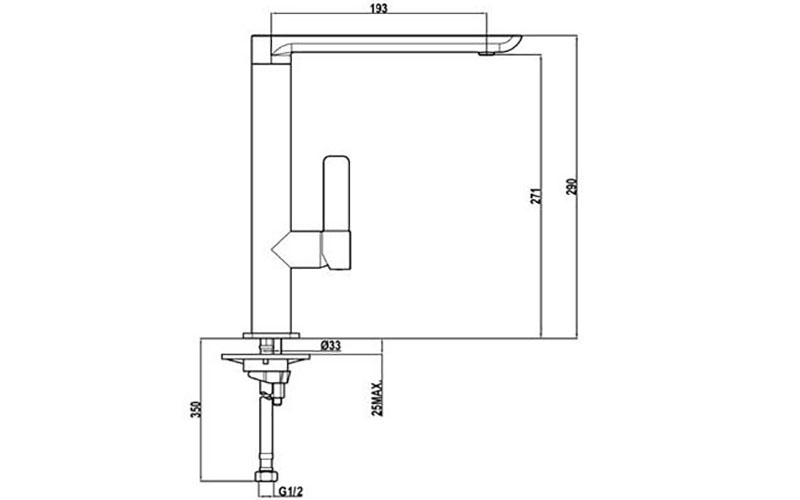 Vòi rửa bát Teka FO 915