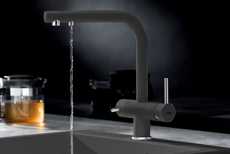 Vòi rửa bát Blanco FONTAS II ANTHRACITE - Hàng chính hãng