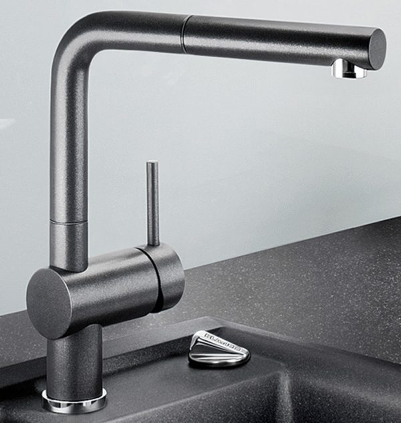 Vòi rửa bát Blanco FONTAS II ANTHRACITE - Hàng chính hãng