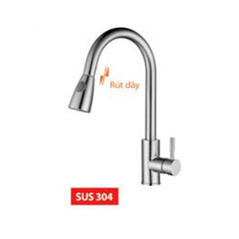 Vòi rửa bát dây rút Faster FS926S - Hàng chính hãng