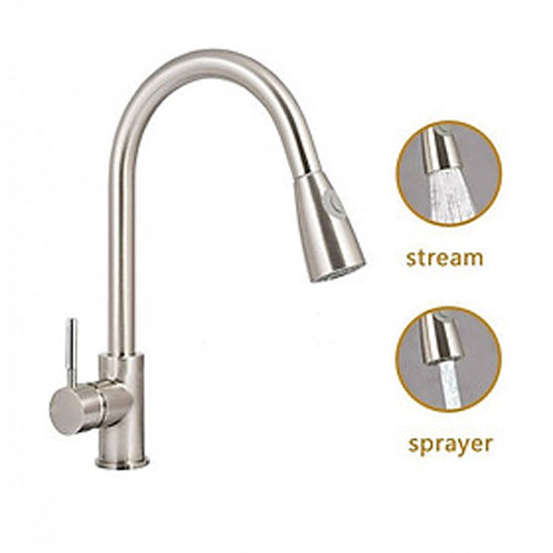 Vòi rửa bát dây rút Faster FS926S - Hàng chính hãng