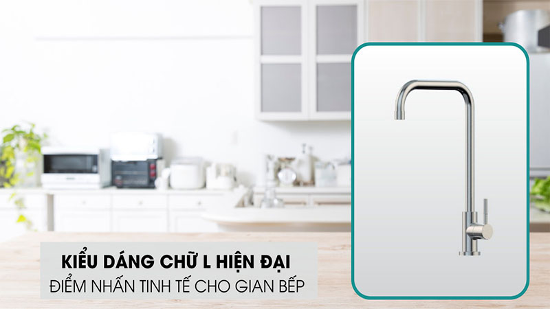 Vòi rửa chén inox Malloca K-115 XFIT - Hàng chính hãng