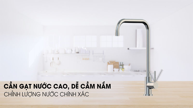 Vòi rửa chén inox Malloca K-115 XFIT - Hàng chính hãng