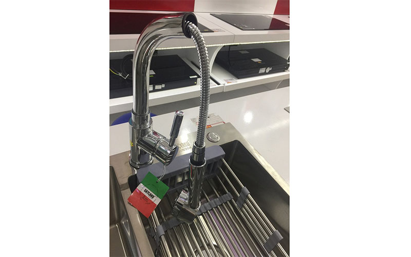 Vòi rửa chén nóng lạnh Eurosun S-K028R - Hàng chính hãng