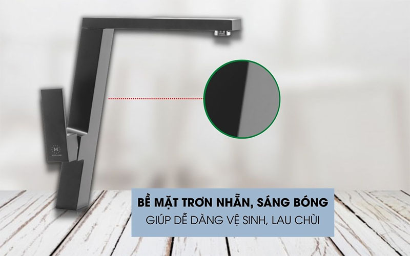 Vòi rửa chén nóng lạnh Malloca K131GR/BL/CR/BR - Hàng chính hãng