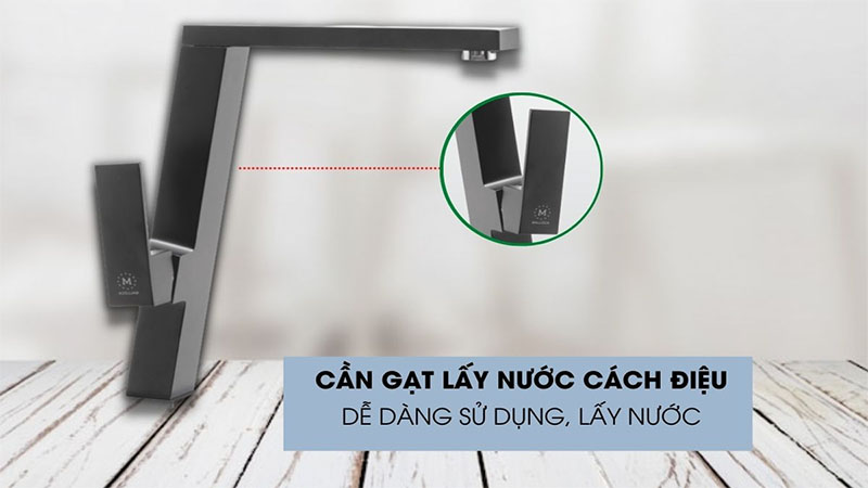Vòi rửa chén nóng lạnh Malloca K131GR/BL/CR/BR - Hàng chính hãng
