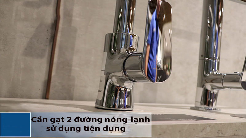 Vòi rửa chén nóng lạnh Malloca K290C - Hàng chính hãng