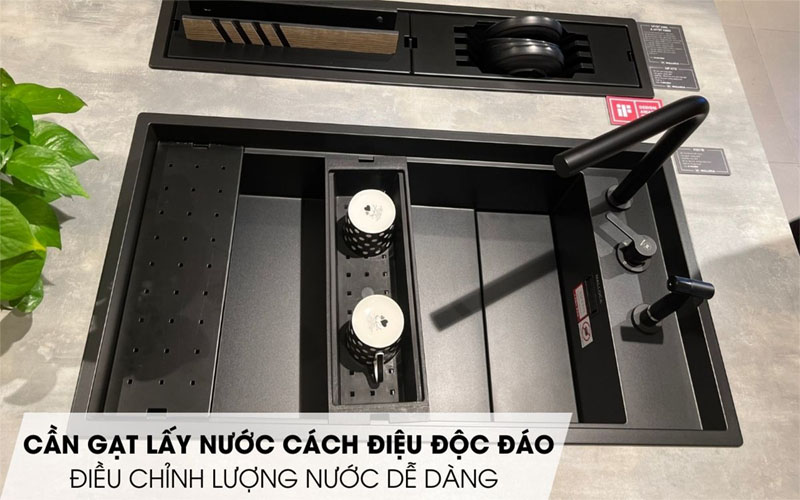 Vòi rửa chén nóng lạnh Malloca K501B - Hàng chính hãng