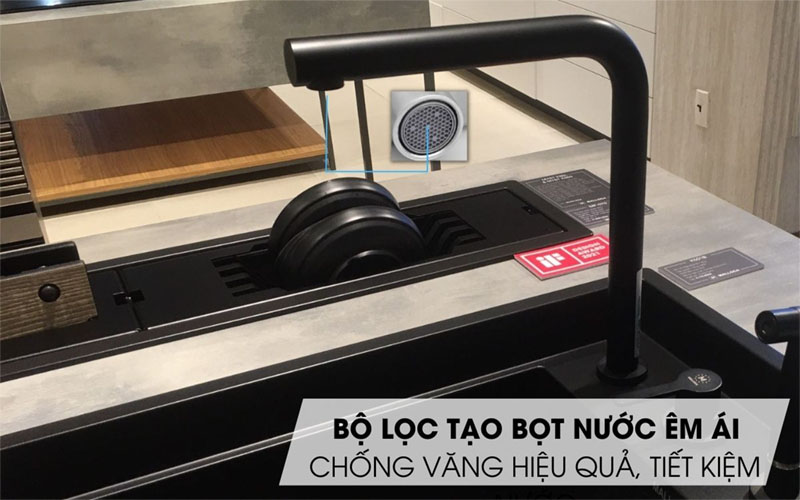 Vòi rửa chén nóng lạnh Malloca K501B - Hàng chính hãng