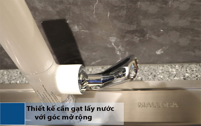 Vòi rửa chén nóng lạnh đồng Malloca K275C - Hàng chính hãng
