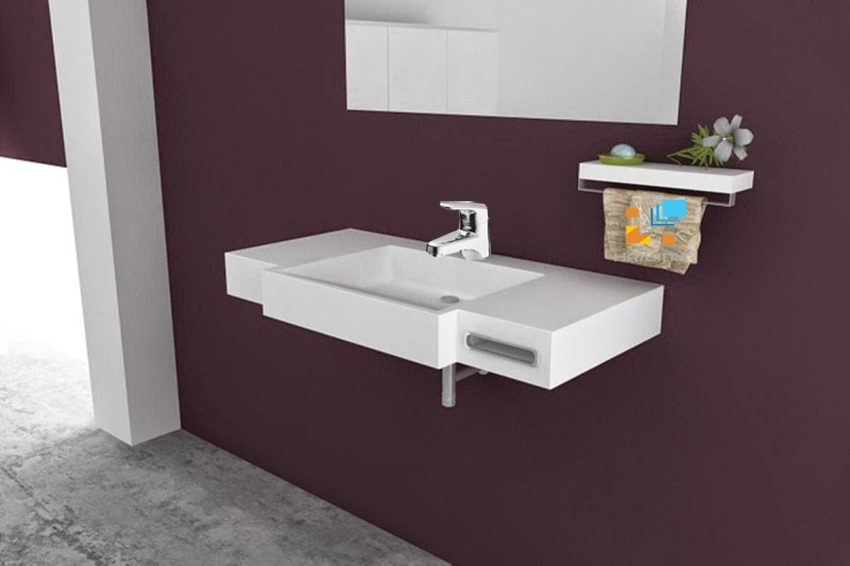 Vòi rửa mặt nóng lạnh American Standard WF-1211 với thiết kế sang trọng