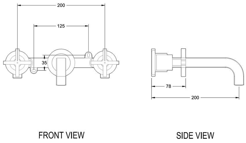 Vòi rửa mặt nóng lạnh American Standard WF-5103 - Hàng chính hãng