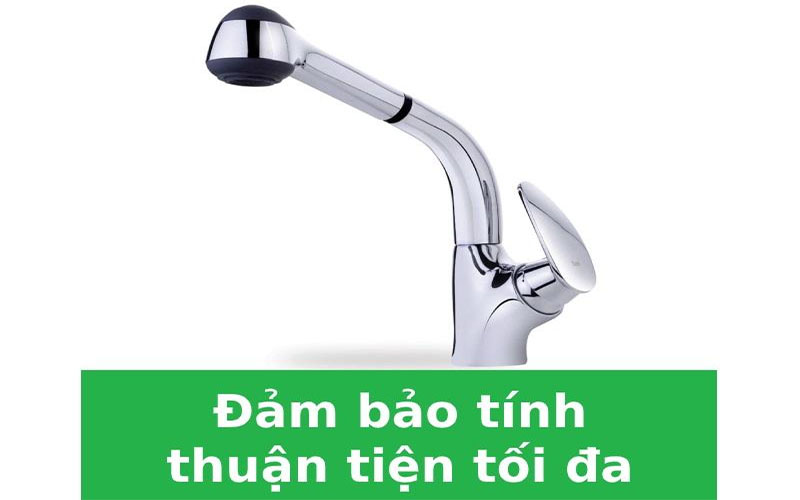 Vòi rửa nóng lạnh Teka MC 10 PLUS (Pull out high) - Hàng chính hãng