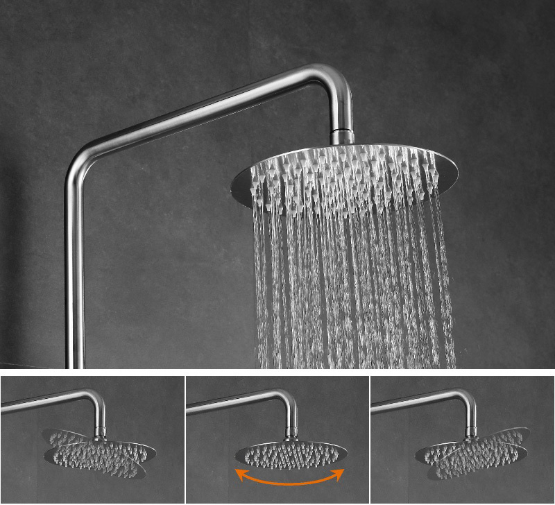 Sen cây tắm inox Roland RL-18B - Hàng chính hãng