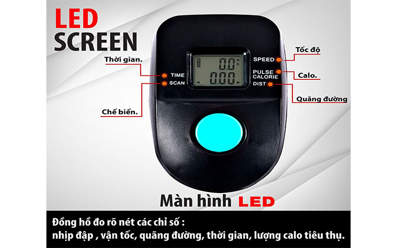 Xe đạp tập thể dục Air Bike MK126 - Hàng chính hãng