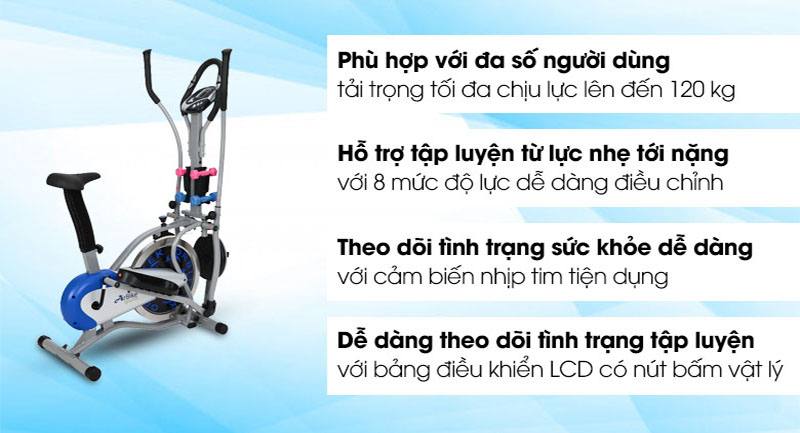 Xe đạp tập thể dục Air Bike ORBITREK MO-2085 - Hàng chính hãng