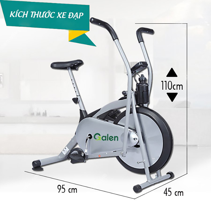Xe đạp tập thể dục Airbike Galen G015 - Hàng chính hãng