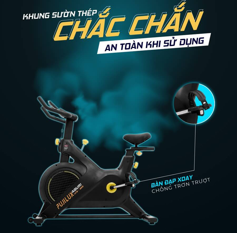 Xe đạp tập thể dục FujiCare Aguri AFS323 - Hàng chính hãng