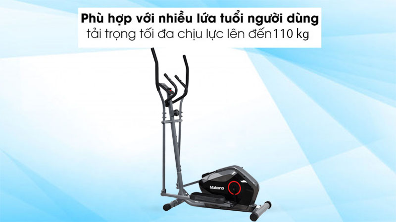 Xe đạp tập thể dục toàn thân Makano MT202 - Hàng chính hãng