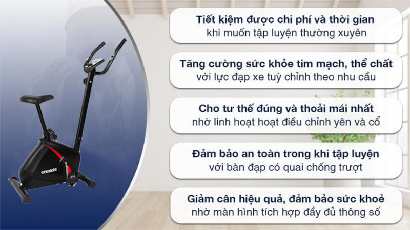 Xe đạp thể dục trong nhà Makano MT101 - Hàng chính hãng