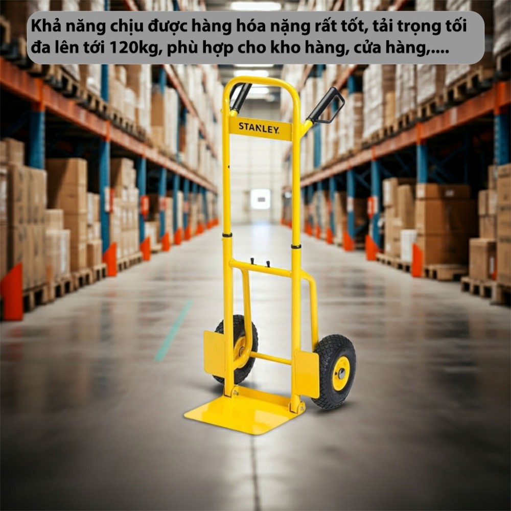 Xe đẩy hàng 2 bánh Stanley FT520 - Hàng chính hãng