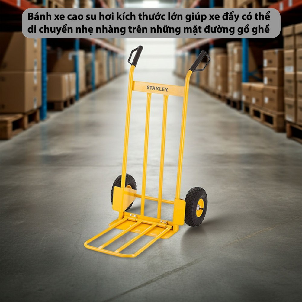 Xe đẩy hàng 2 bánh Stanley HT535 - Hàng chính hãng
