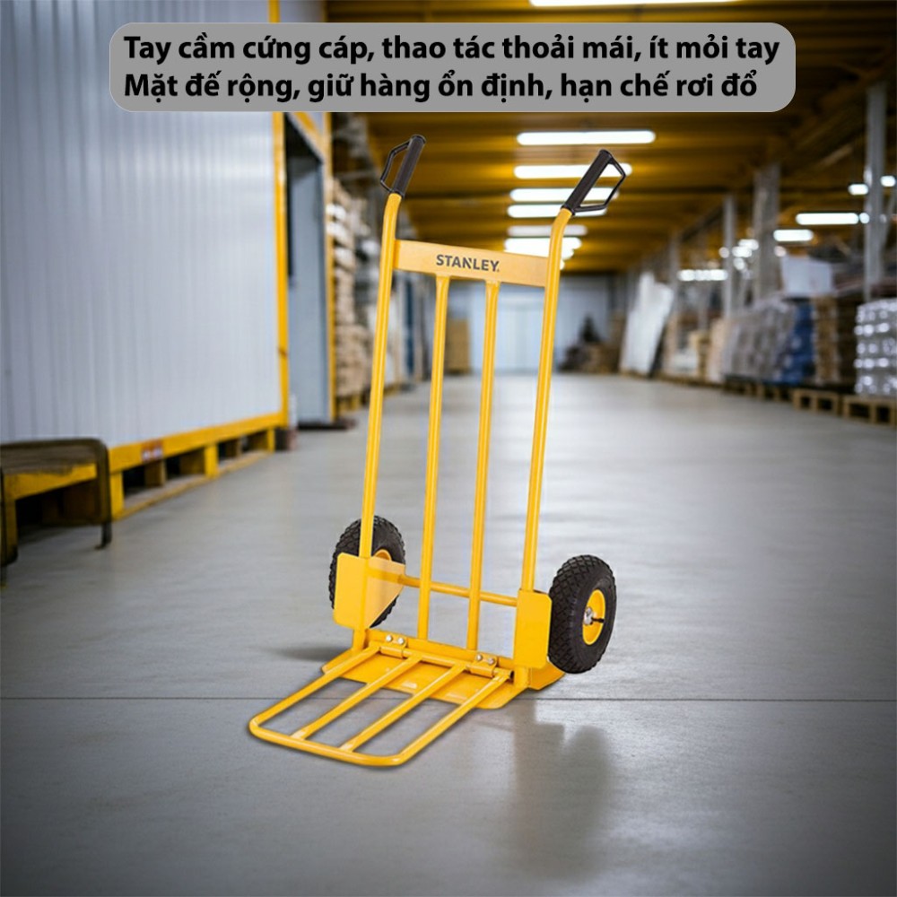 Xe đẩy hàng 2 bánh Stanley HT535 - Hàng chính hãng